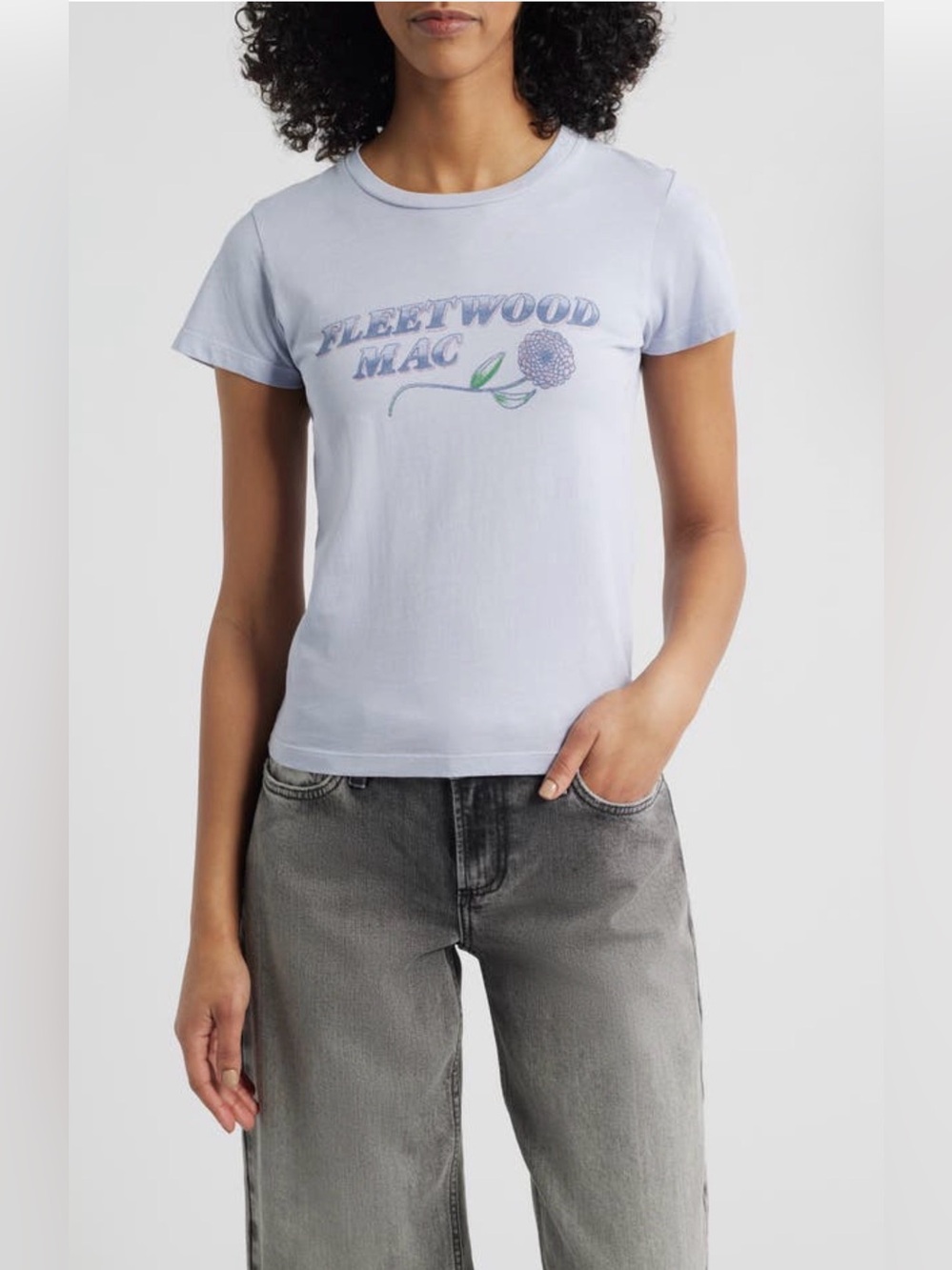 Daydreamer by Free People Short Sleeve Graphic Tee ~ Fleetwood Mac